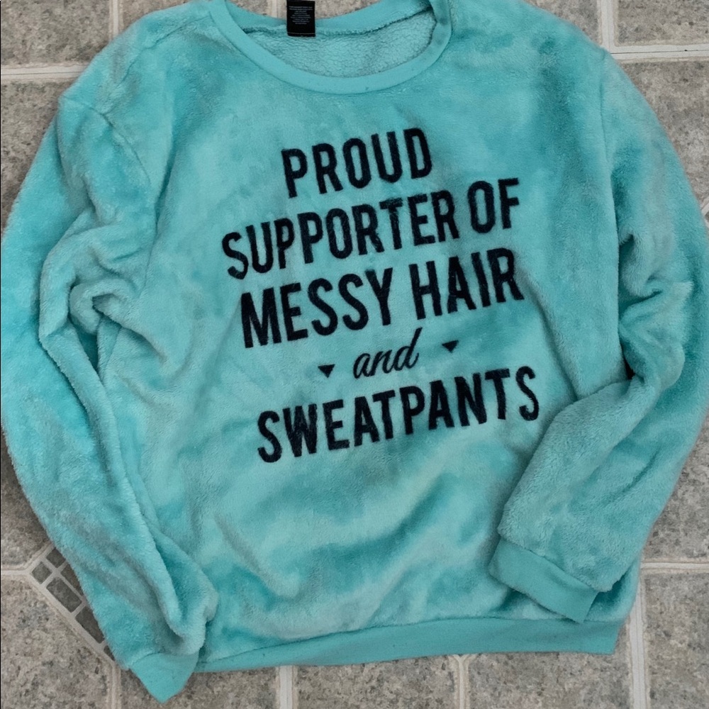 Sherpa sweatshirt